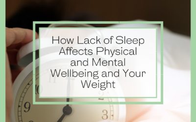 How sleep affects weight management, health and mood