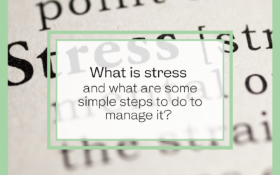 The 3 kinds of stress – 3 simple ways to manage it